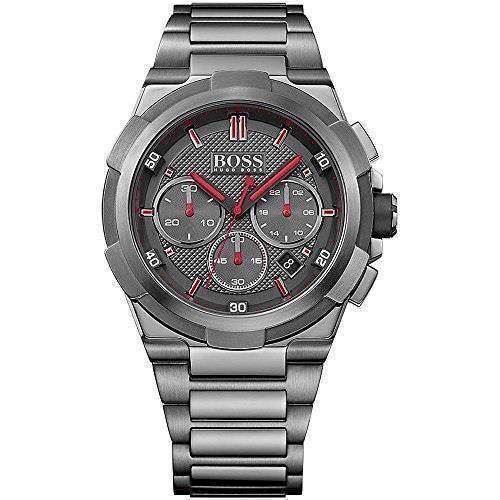 Image of Hugo Boss Supernova IP Grå Quartz herre ur, model 1513361